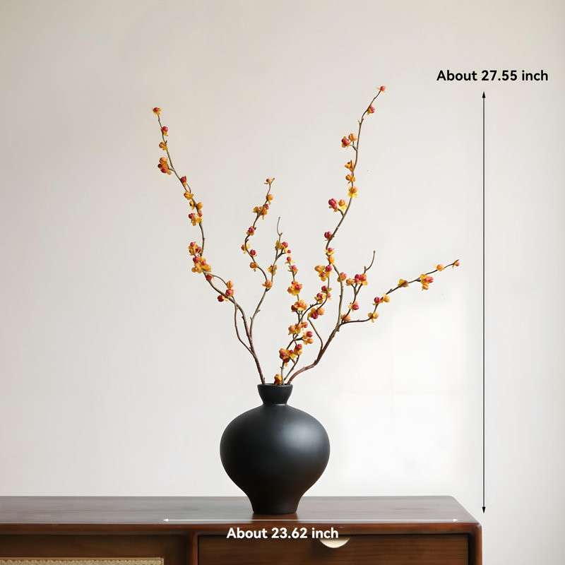 Ornements de fleurs simulées