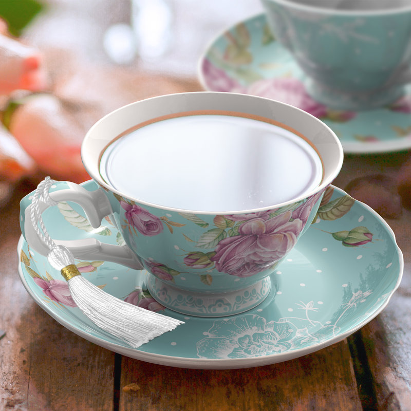 Porcelain Mug, Torquoise