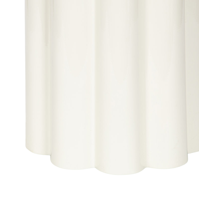 Table d'appoint ronde Modern, Beige
