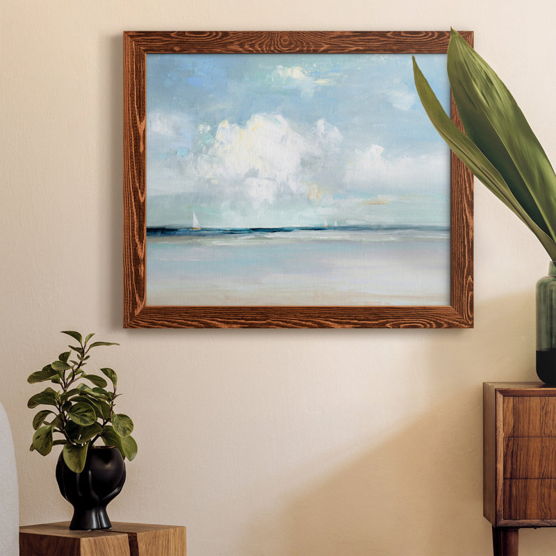 Summer Breeze - peinture sur toile encadrée, H 20 po x l 17 po x P 1,5 po, Érable