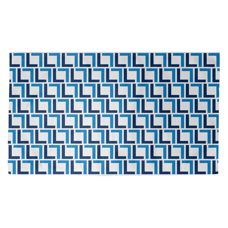 Performance Washable Geometric Indoor Rug, Rectangle 2' x 3'