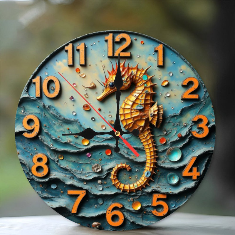 Horloge forêt de chèvre