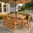 All-Weather HDPE Outdoor Dining Set
