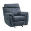 Fauteuil inclinable et oscillant manuel de 40 po de large avec repose-bras-1226915722