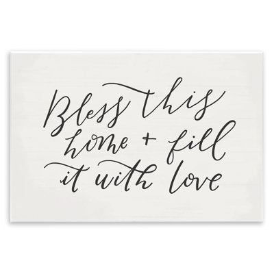 «Bless this home with love»