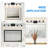 Bathroom Light Fixtures 5-Light Bathroom Vanity Light, Modern Bathroom Lights Over Mirror With Milky White Glass Shade, Bathroom Wall Sconces Vanity Lighting Fixtures For Bedroom Hallway-106326476