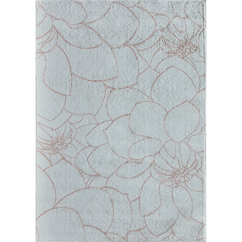 Performance Floral Indoor Rug, Rectangle 8'3" x 10'0"
