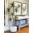 Dracaena Tree in Fiberstone Planter with Rocks
