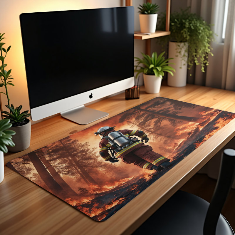 Polyester Desk Pad, 23.6x13.8