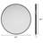 Aluminium Framed Wall Mounted Mirror-1911519079-1911519072