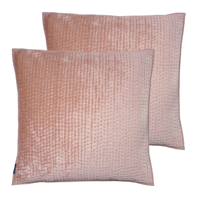 Brooklands Square Cushion, Silver, Feathers