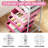 Rolling Storage Drawers with Wheels ,Utility Cart with 6 Large Drawers and Wooden Tabletop-1826569226