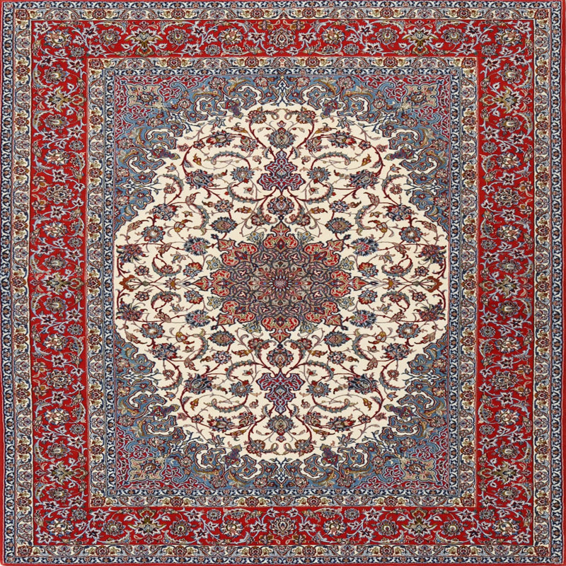 Oriental Indoor Rug, Square 8'