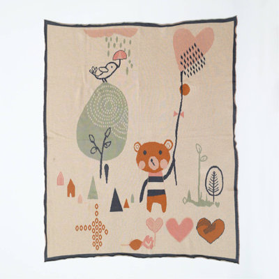 Expobazaar Children's Playmat Bear With Balloon