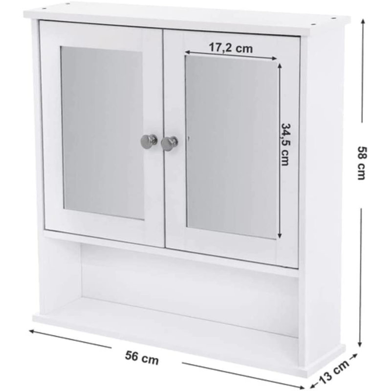 Ledel Wall Bathroom Cabinet