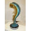 Statue bronze de poisson Blondsville Mahi Mahi - Taille: L 16 po x l 12 po x H 32 po.