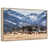 Floating Frame Natural Wood selected