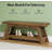 2-Tier Entryway Bench with Ample Storage and Durable MDF Build
