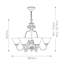 Rathburn 6 - Light Shaded Chandelier