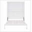 Lit mural peu encombrant avec tablettes intégrées pour un rangement efficace et un sommeil confortable dans les chambres compactes-399721142-399721143