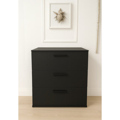 Commode modulaire à trois tiroirs Morgan