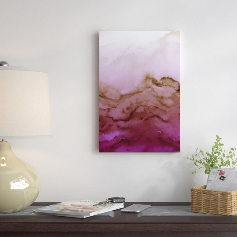 "winter ondulations viii" , reproduction d’art sur toile tendue, H 26 po x l 18 po x P 1,5 po, Toile tendue, Pas de tapis