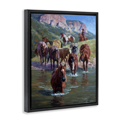 Art mural sur toile Cowboy