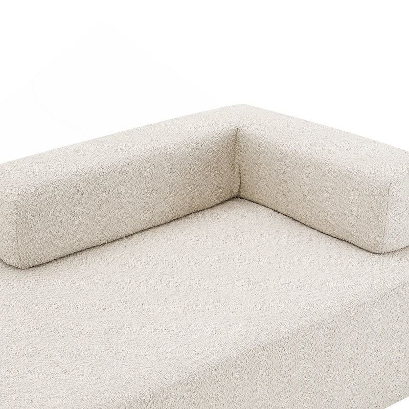 Special-shaped Frame for Oversized Modular U Shaped Sectional Sofa, Beige