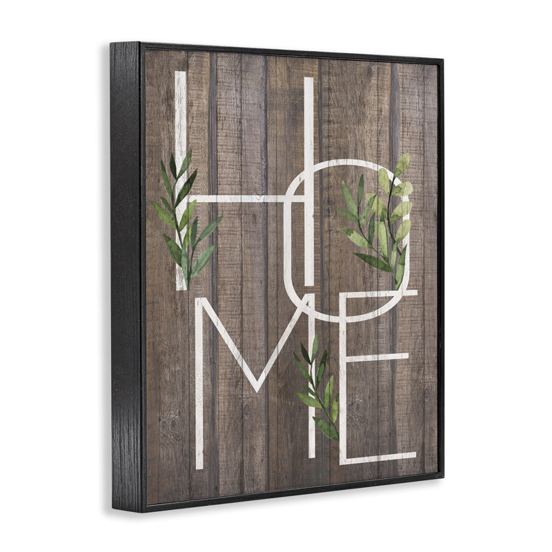 Art de giclée rustique dans un vestibule, design par Kim Allen, H 14 po x l 11 po, Giclée encadrée noir minuit