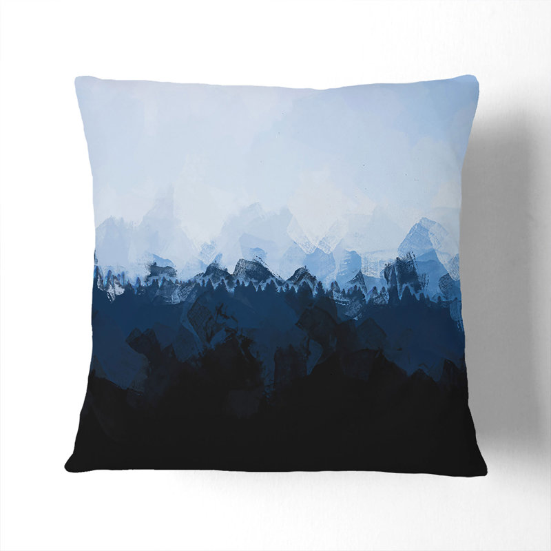 Abstract Square Cushion, 40cm H x 40cm W x 15cm D