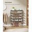12 Pair Stackable Shoe Rack