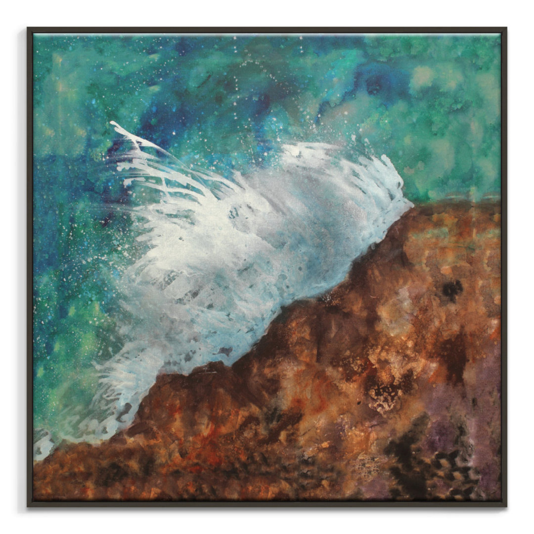 Splash by Jennifer Webb - Wrapped Canvas Print