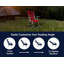 Chaise de camping pliante avec coussins Janalee-169474288