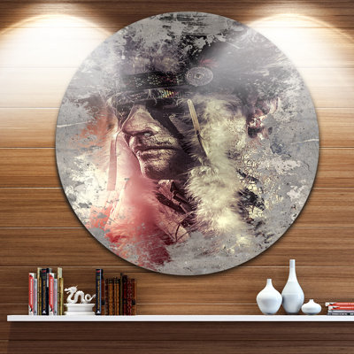 «Native American Indian Warrior», impression