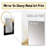 Gold and black Marble Essence II - Marble Decorative Mirror, Gold Wall Mirror, Printed Metal Art-1643800947