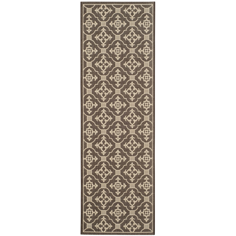 Aengus Brown/Tan Indoor/Outdoor Area Rug