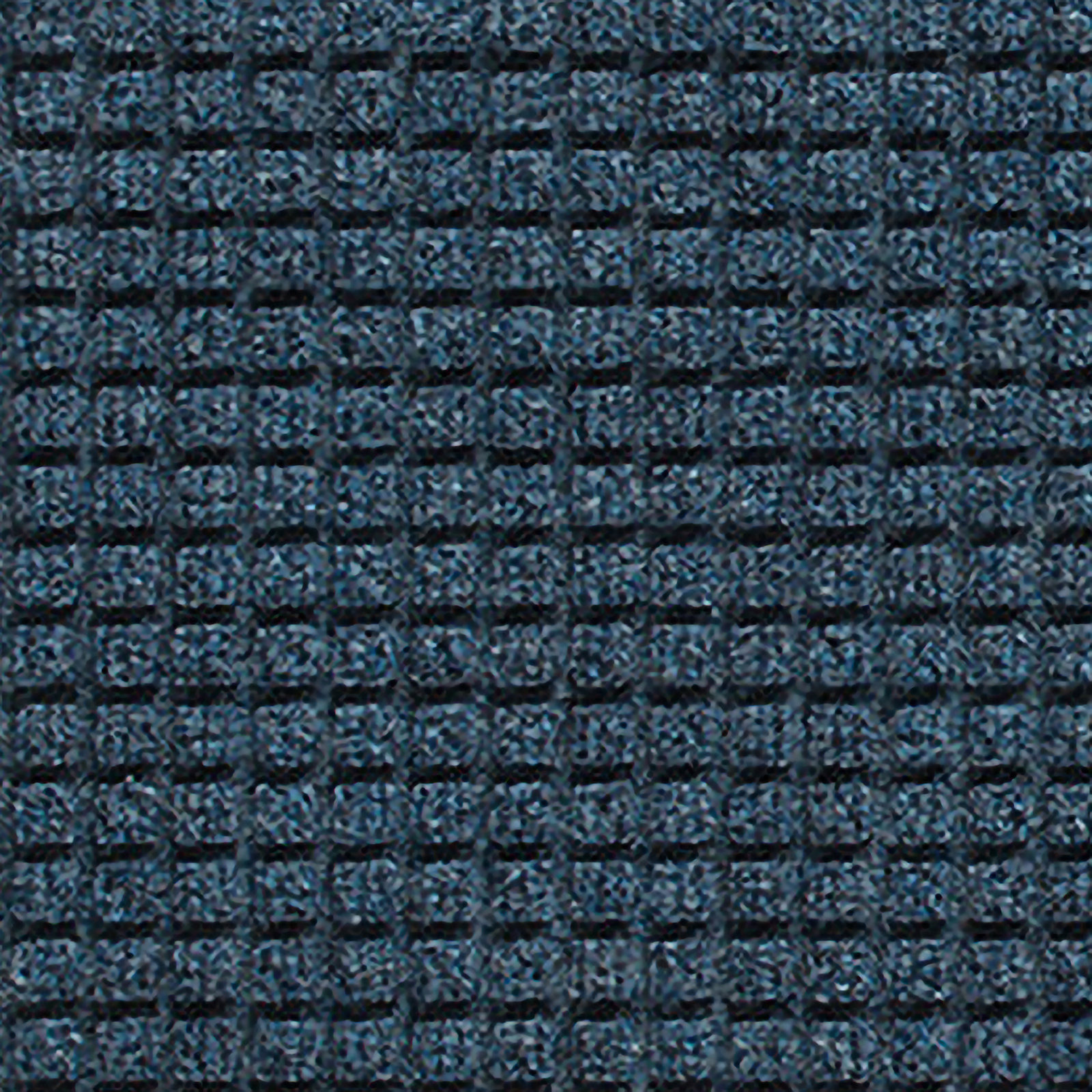 WaterHog Squares Non-Slip Doormat, Rectangle 2' x 3', Navy