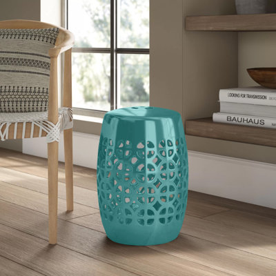 Keaton Ceramic/Porcelain Garden Stool