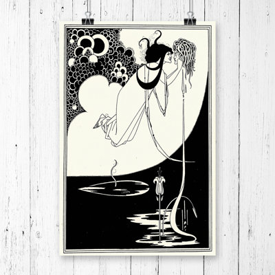 Aubrey Beardsley - No Frame Painting