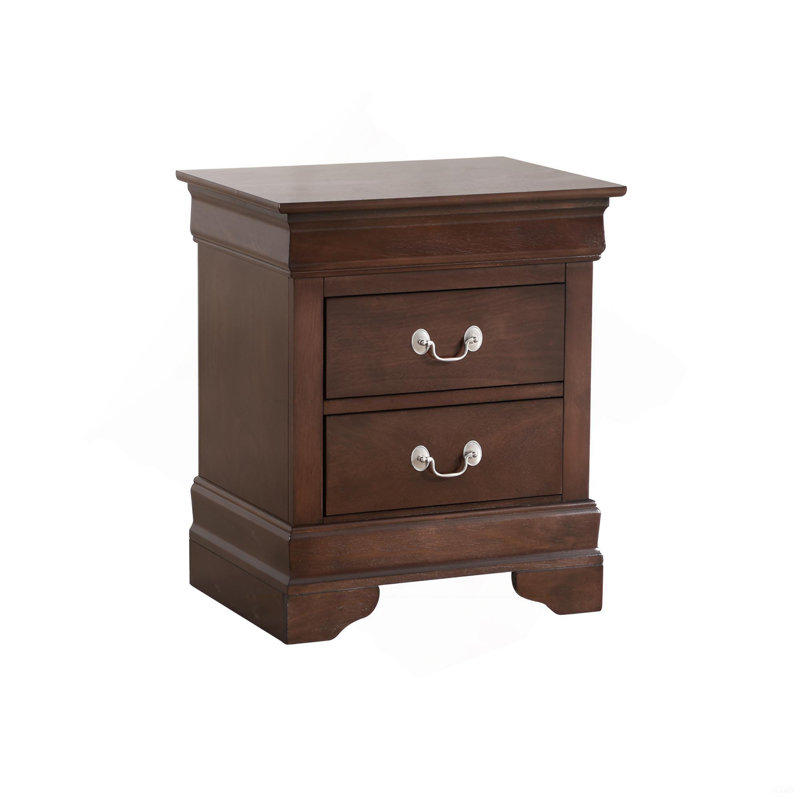 Louisphillipe G2125-N Nightstand , Cappuccino, Cappuccino