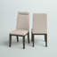 Chaise d'appoint en lin Lindhaus beige