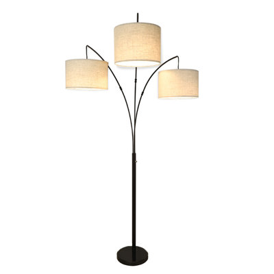 79'' Black Tree Floor Lamp Set