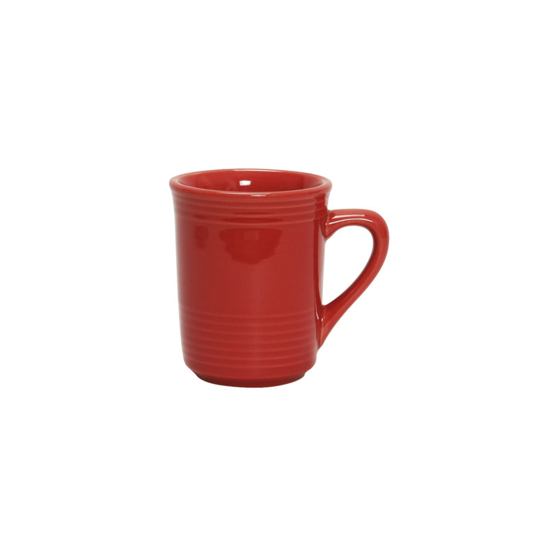 Concentrix Ceramic Coffee Mug, Cayenne Red