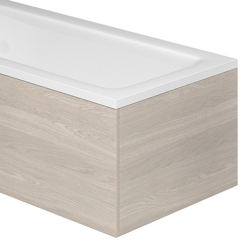  Bath End Panel, Light Elm