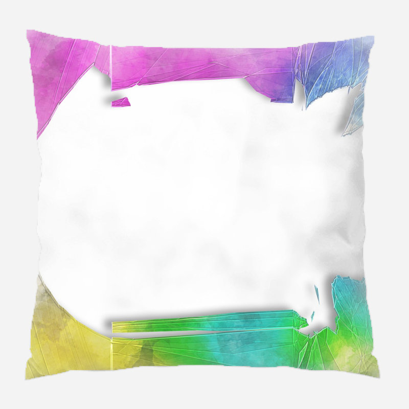 Petit Throw Pillow, Microsuede, Indoor