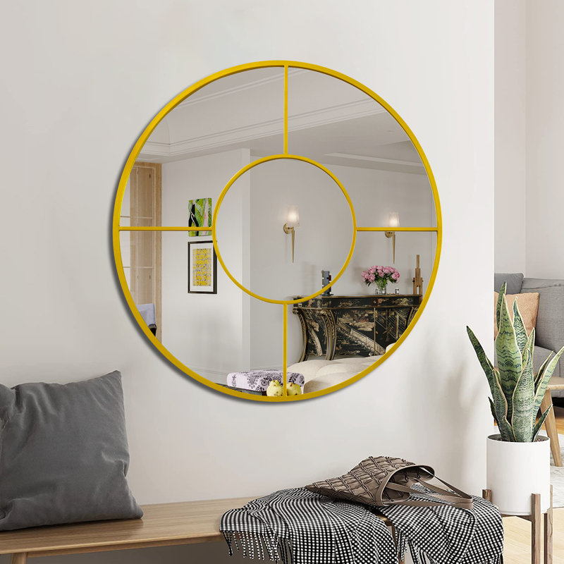 Wall Decor on Metal, Gold