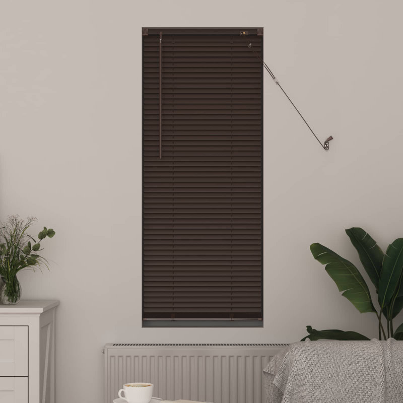 Venetian Blind, 60cm W x 150cm L, Dark Brown