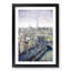 View of the Eiffel Tower in Paris France 1 Piece Single Picture Frame Painting on MDF-56854393-56854396