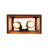 Bandino Wrought Iron Flush Mounted Sconce