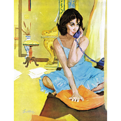 The Intrusive Stranger Print on Wrapped Canvas